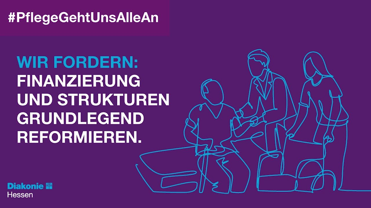 #PflegeGehtUnsAlleAn: Unsere Forderungen für eine bessere Pflege